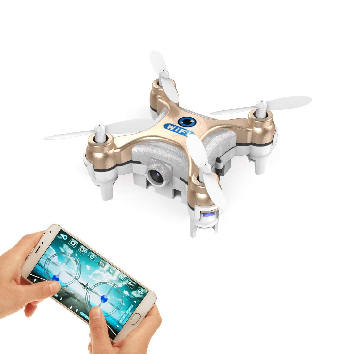 Drone Mini con Cámara 0.3MP 2.4G 6Ejes Gyro