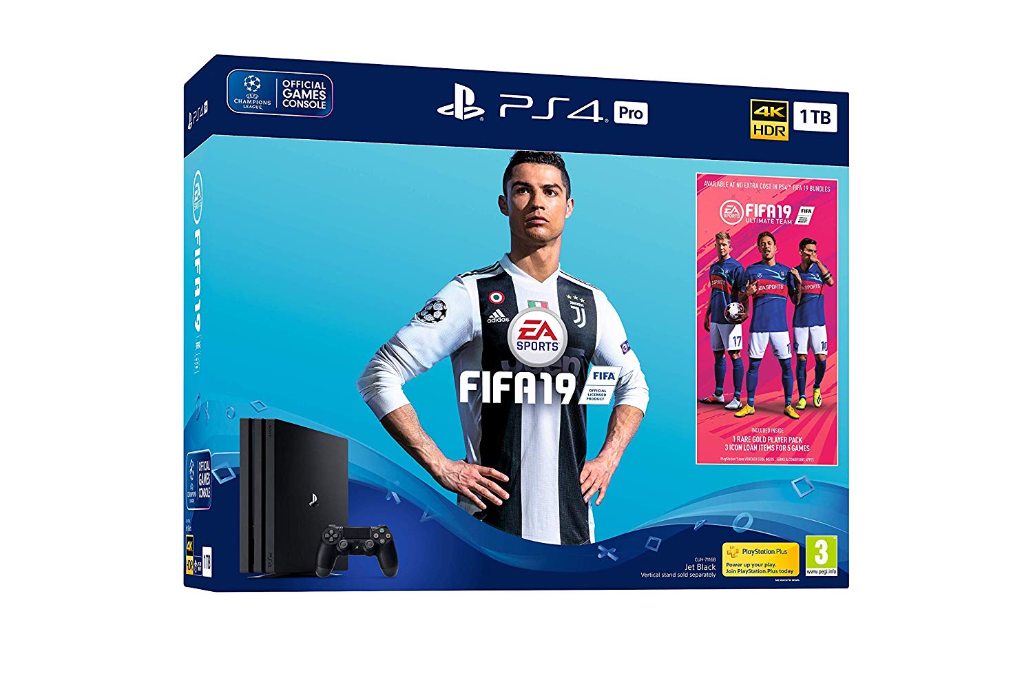 PlayStation 4 Pro (PS4) - Consola 1 TB + Fifa 19