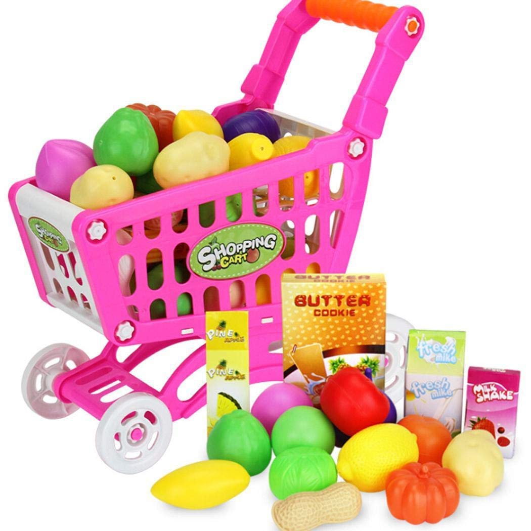 Mini Carro Bebe con Frutas y Verduras para niños