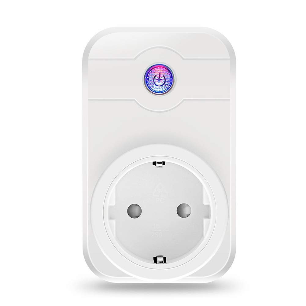 Enchufe Socket inteligente Wifi Compatible con iOS/Android/Alexa Echo de elecrow