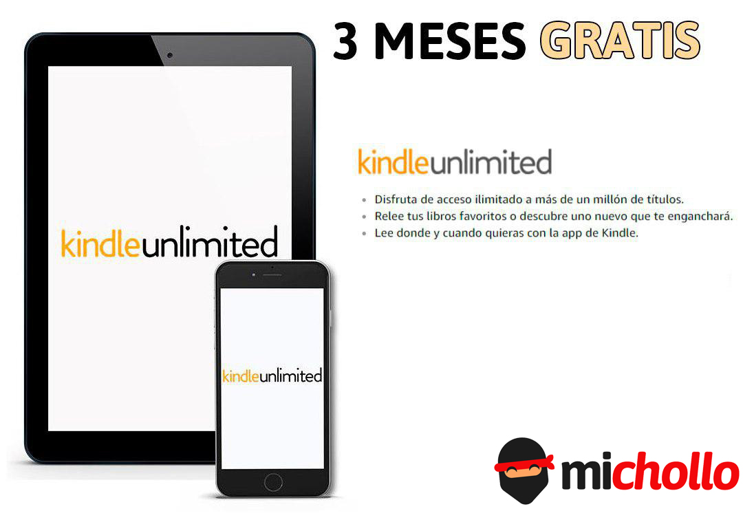 3 meses de Kindle Unlimited GRATIS