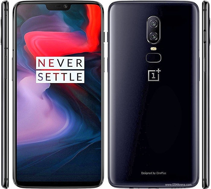 OnePlus 6 4G phablet 64GB ROM Version Internacional - ROM ESPEJO NEGRO 6 GB de RAM 64 GB