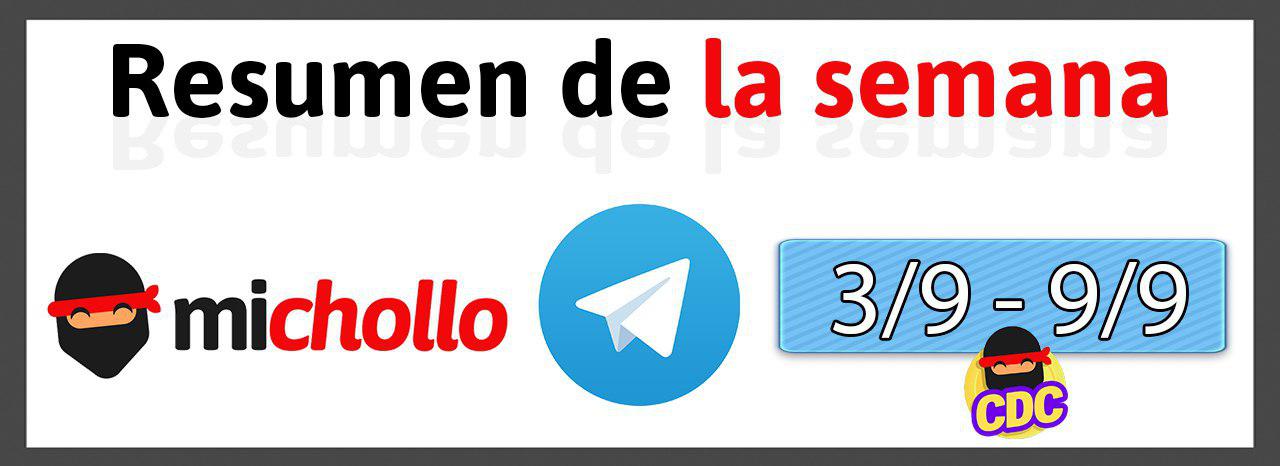 Resumen semanal de las mejores ofertas - 09/09/18