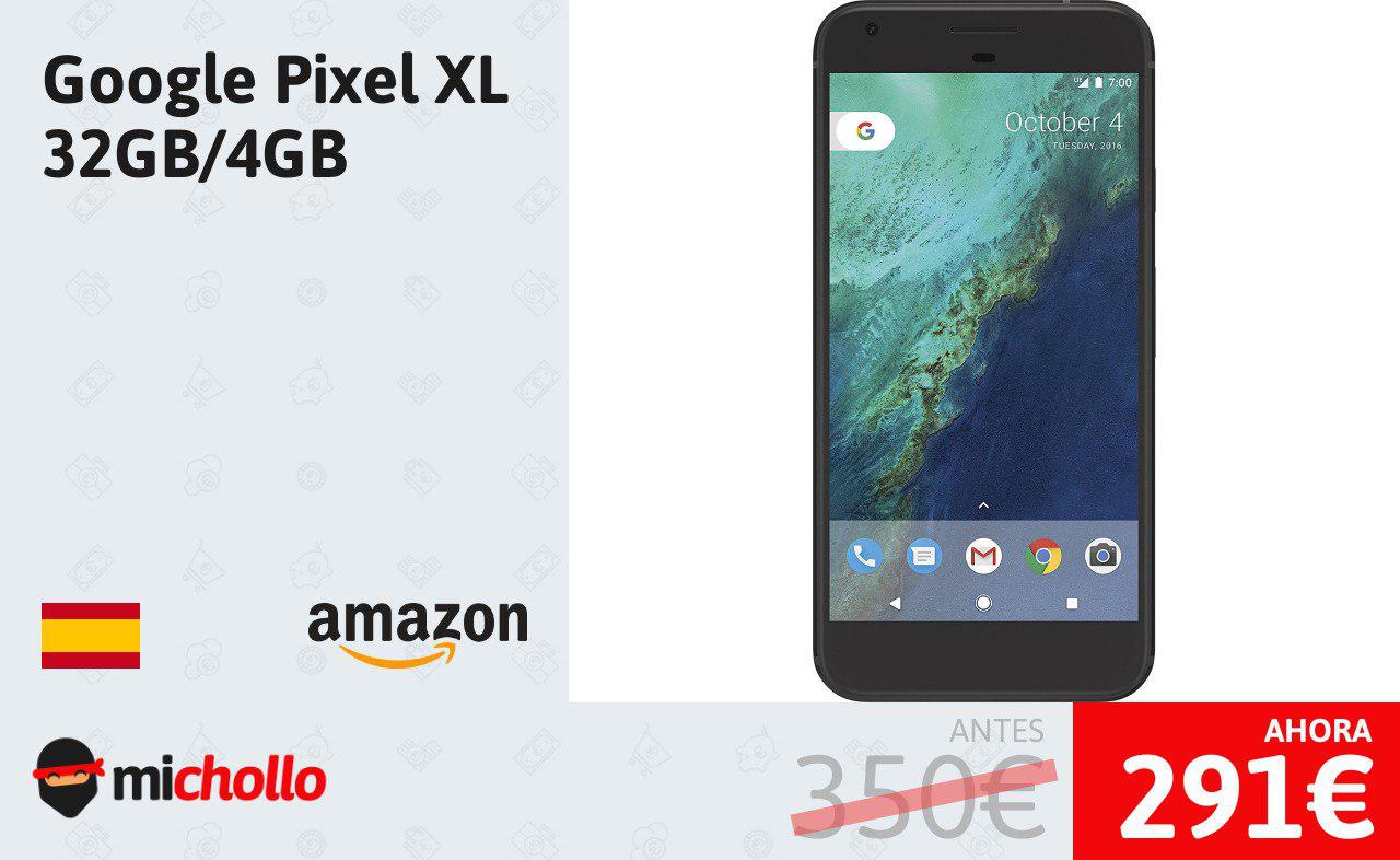 Oferta Google Pixel XL 32GB/4GB
