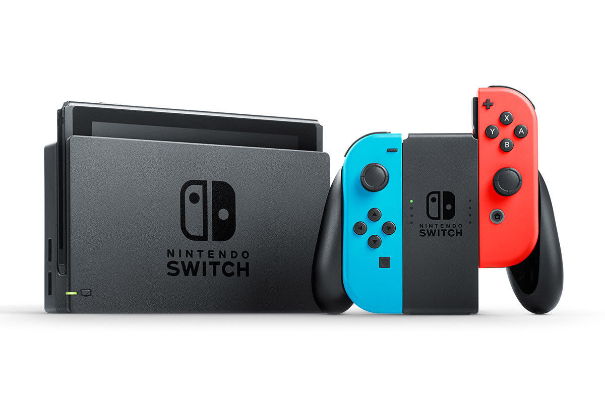 Nintendo Switch azul y Rojo