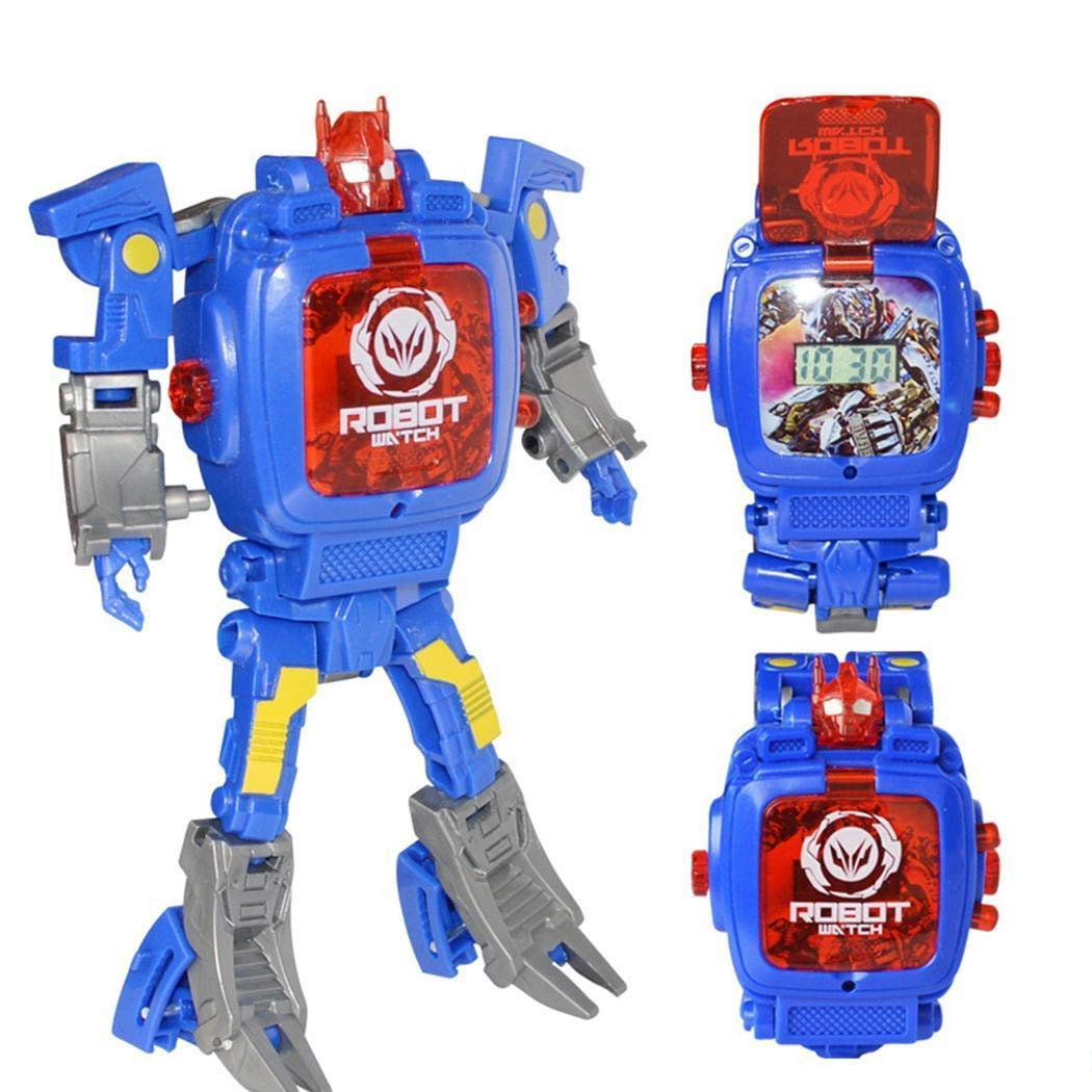 Reloj transformer montable para niños