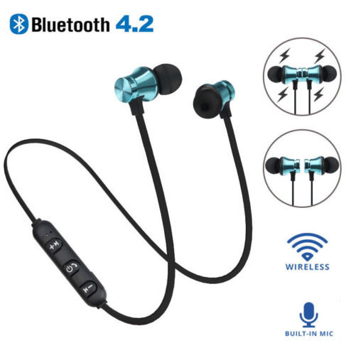 Auriculares in-ear magnéticos inalámbricos de Bluetooth estéreo