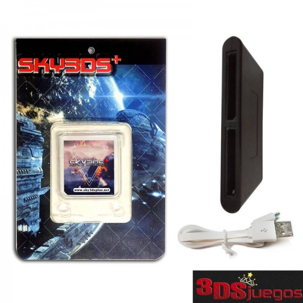 Consigue la Sky3DS + botón naranja (Flashcard para 3DS) por menos de 55 €