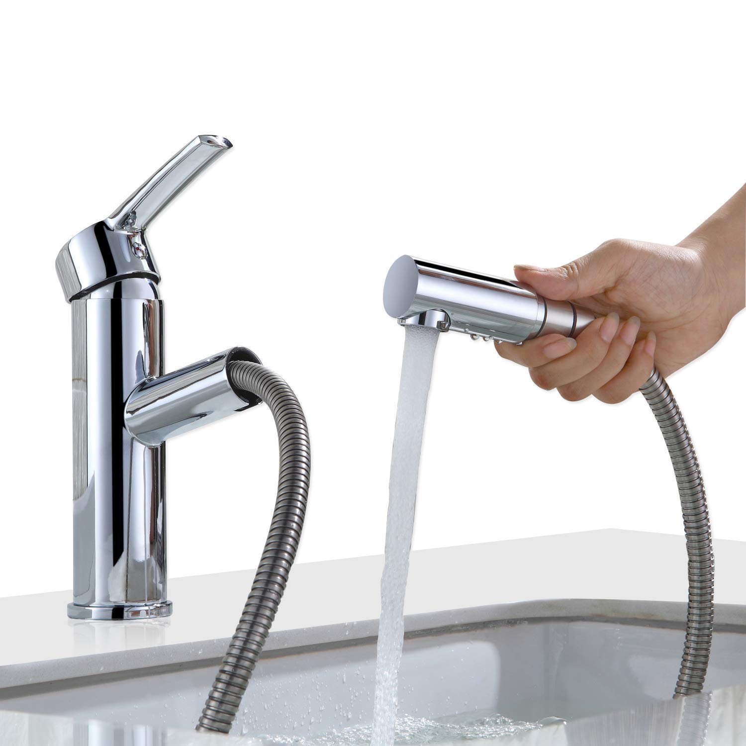 Grifo Lavabo Extraíble sin plomo