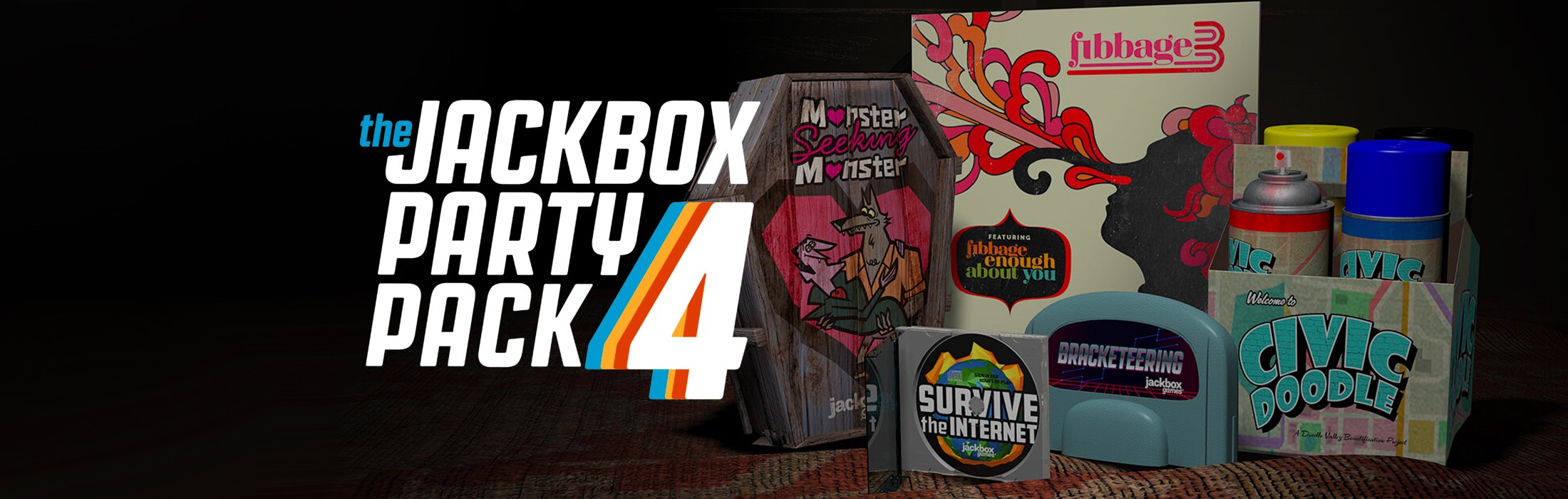 The Jackbox Party Pack 4 para PC (Steam)