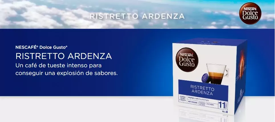 Muestra gratis de NESCAFÉ RISTRETTO ARDENZA Muestra gratis de NESCAFÉ RISTRETTO ARDENZA