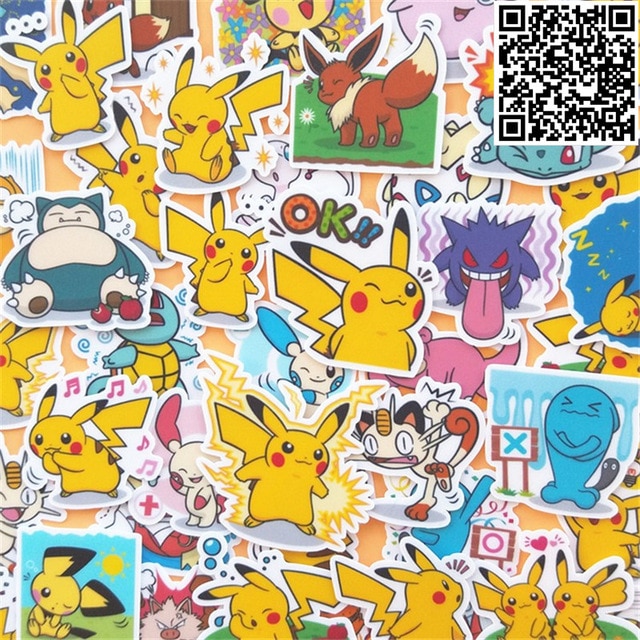 40  Sticker de Pokemon