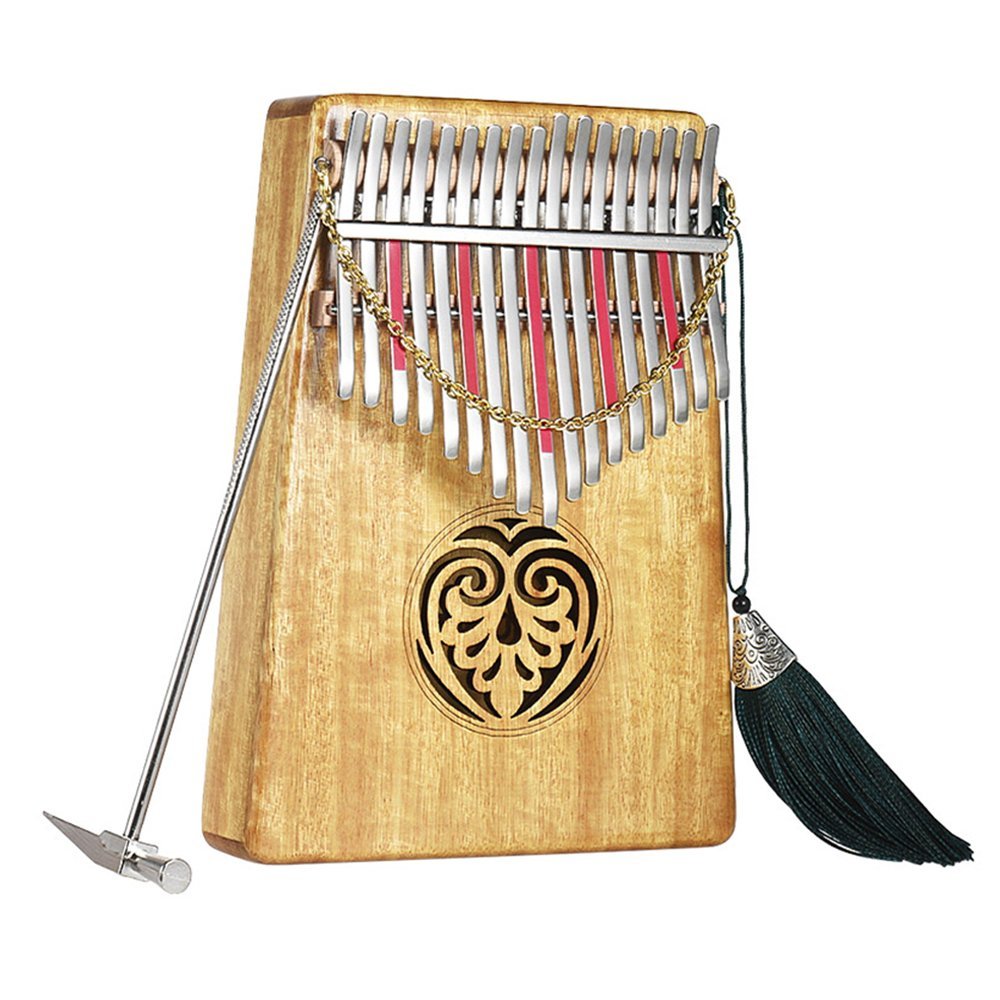 Instrumento musical de madera de pino