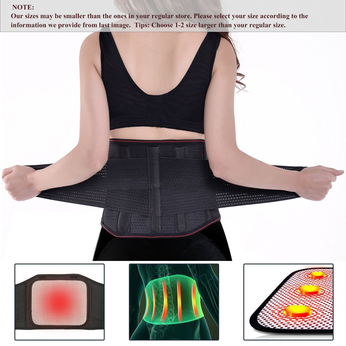Faja lumbar para la espalda