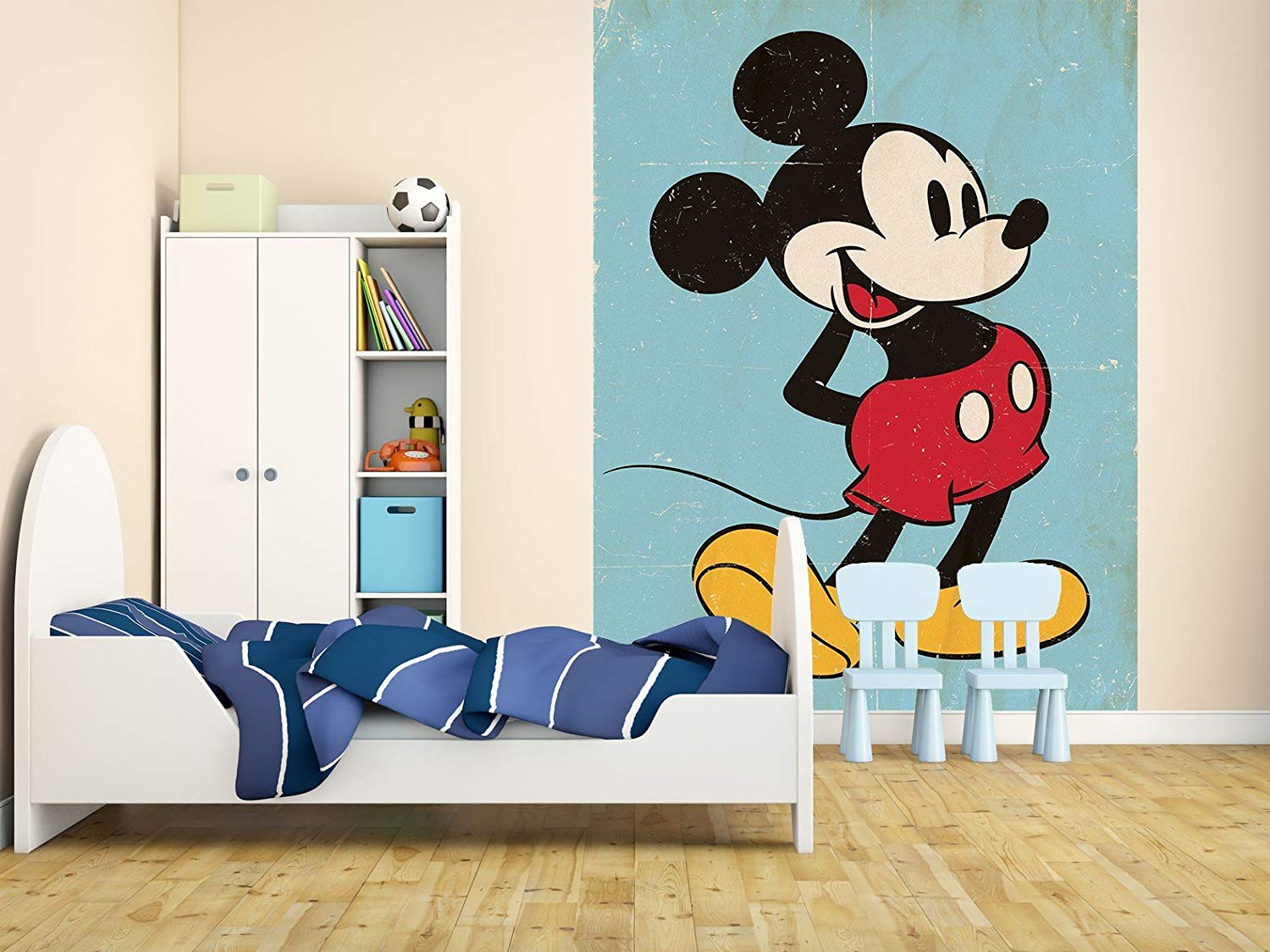 Mural de pared de Mickey Mouse