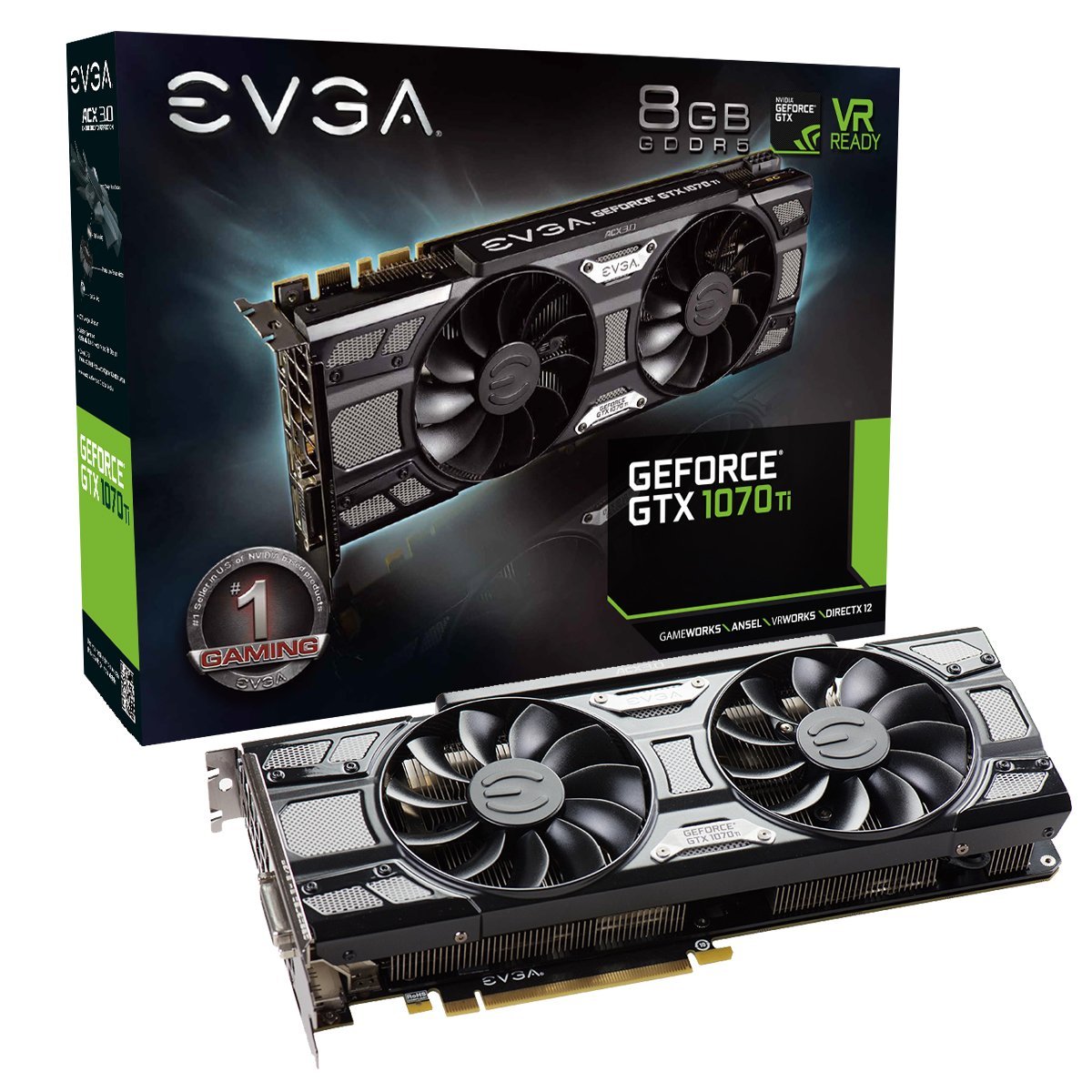 EVGA GeForce GTX 1070Ti ACX 3.0