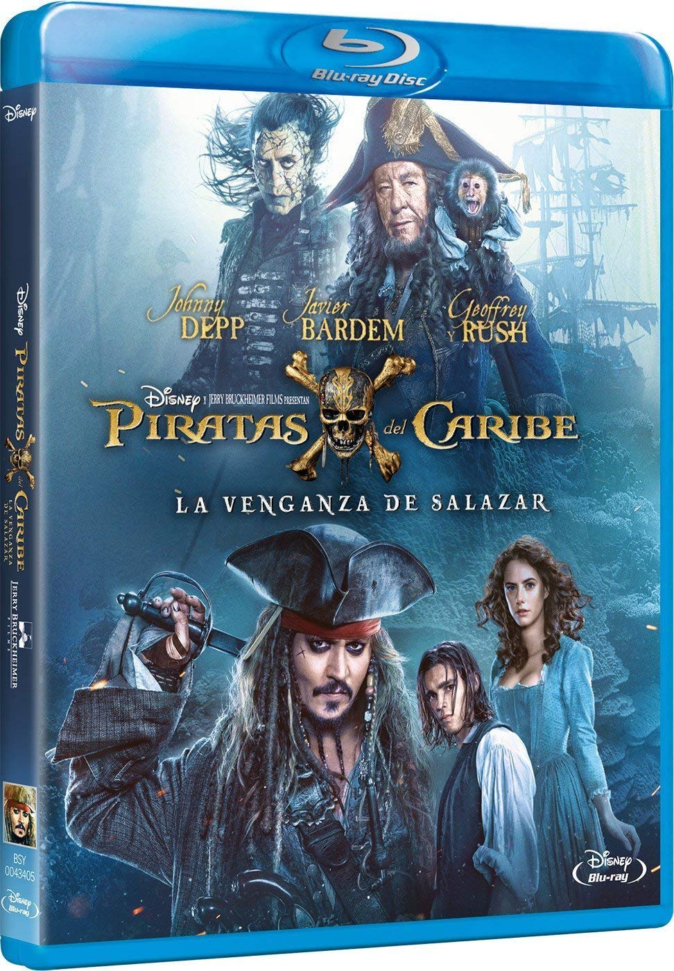 Piratas Del Caribe: La Venganza De Salazar (Blu-ray)