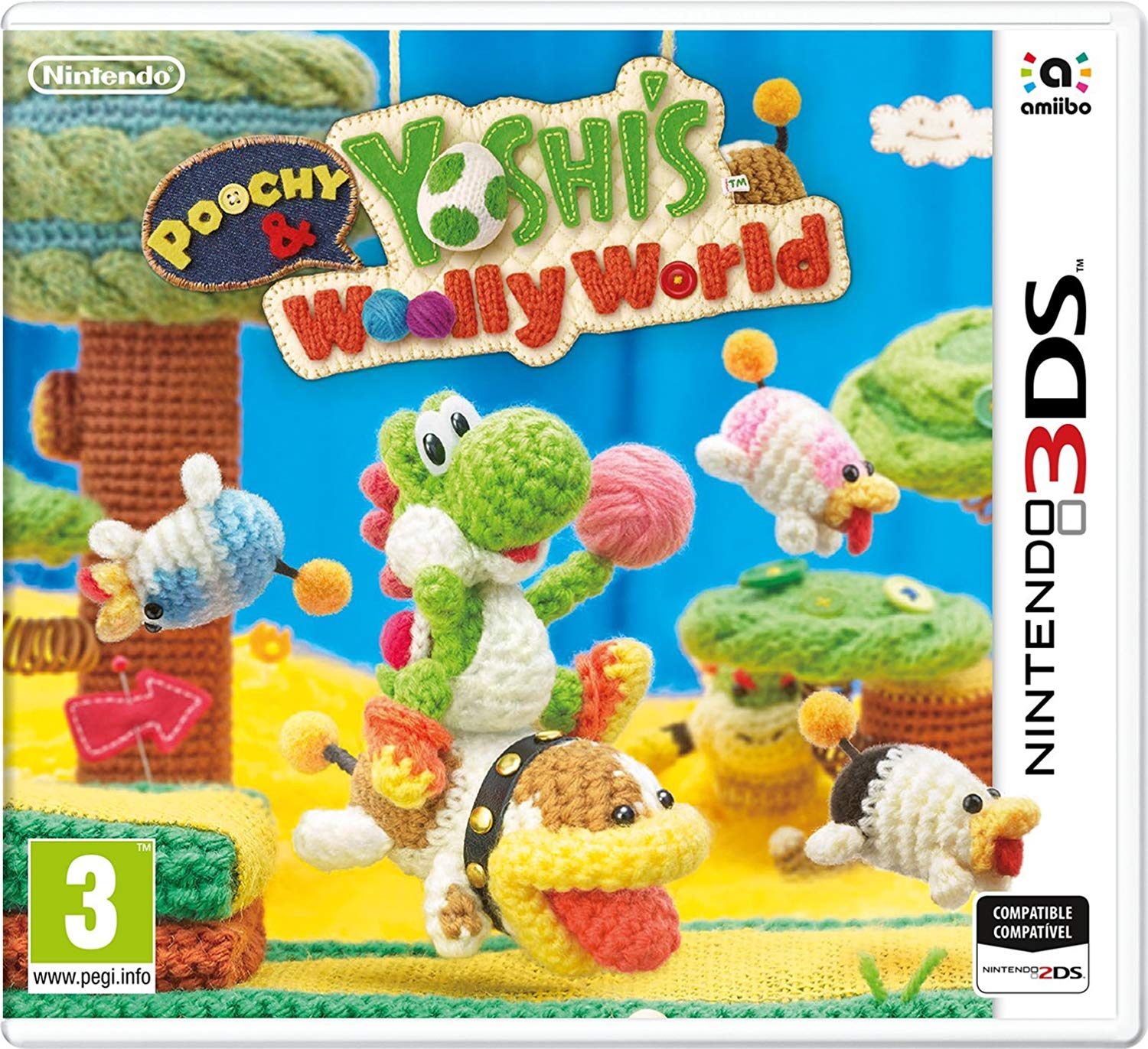 Poochy and Yoshi's Woolly World 3DS