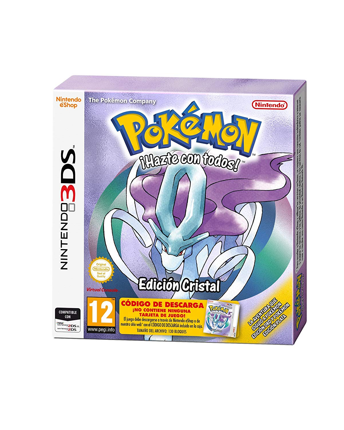 Pokémon Edición Cristal 3DS