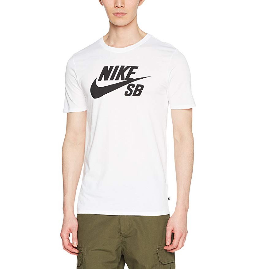 Camiseta de Manga Corta para Hombre con Logo Nike SB