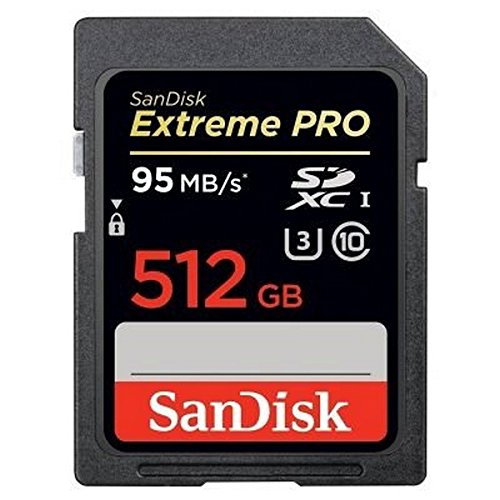 SanDisk Extreme PRO SDXC de 512 GB solo 101€