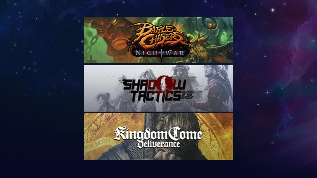 Kingdom Come: Deliverance, Shadow Tactics y Battle Chasers: Nightwar para PC (GOG)