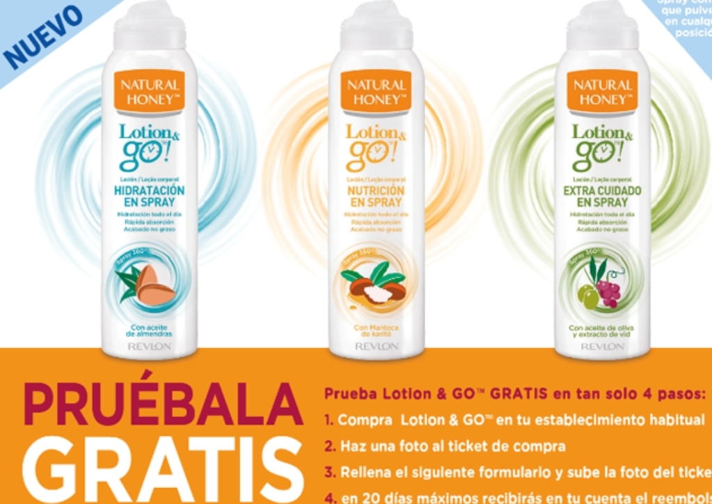 Reembolso locon natural honey
