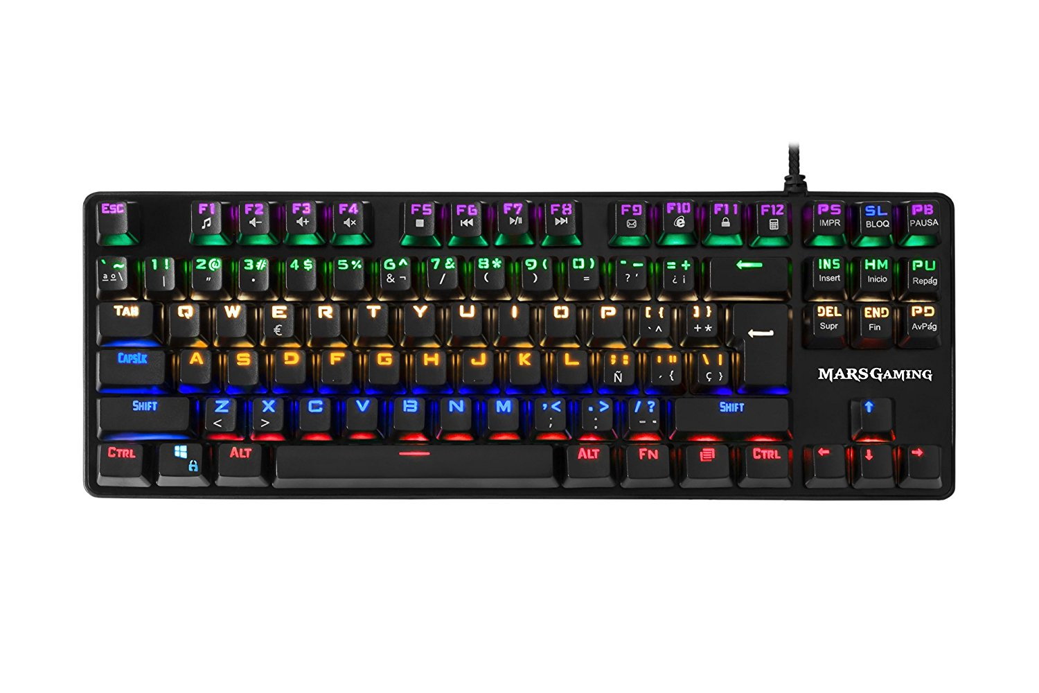 Mars Gaming MK4 MINI - Teclado gaming mecánico