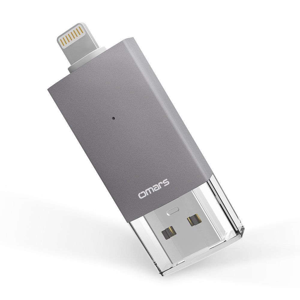 Memoria USB 3.0 64GB [Certificado por Apple MFI] con conexion lightning y usb