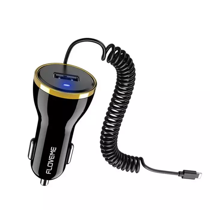 Cargador de coche con cable (3 modelos distintos)
