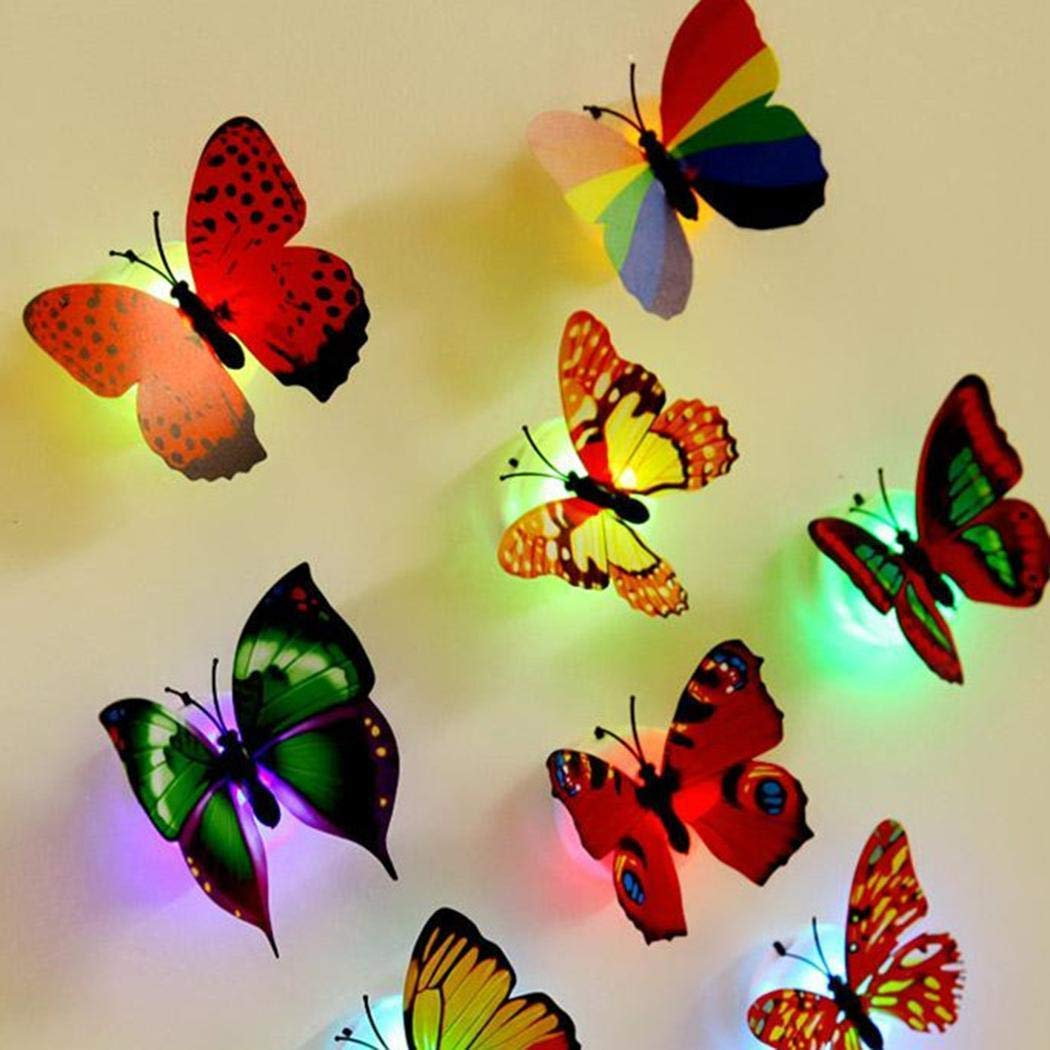 Luz LED Mariposa 3D Luz Nocturna