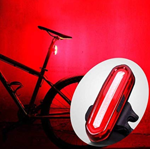 YENJOS Luce Trasera de Bicicleta LED