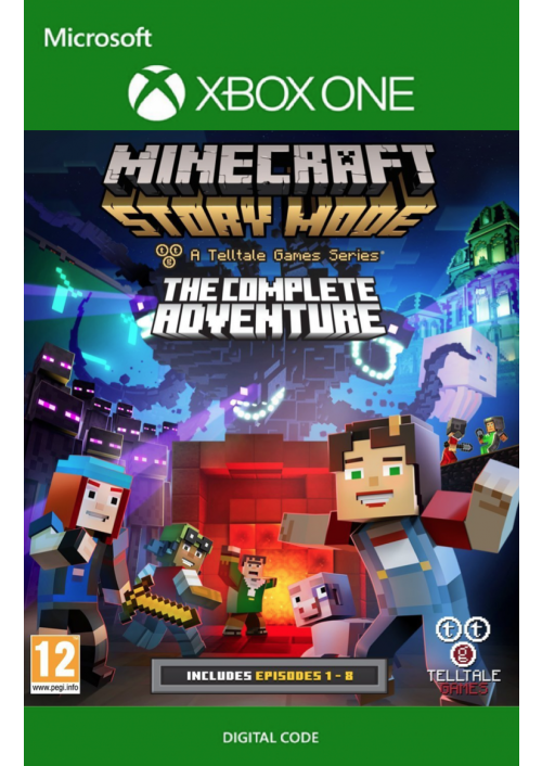 Minecraft Story Mode Complete Adventure Xbox One