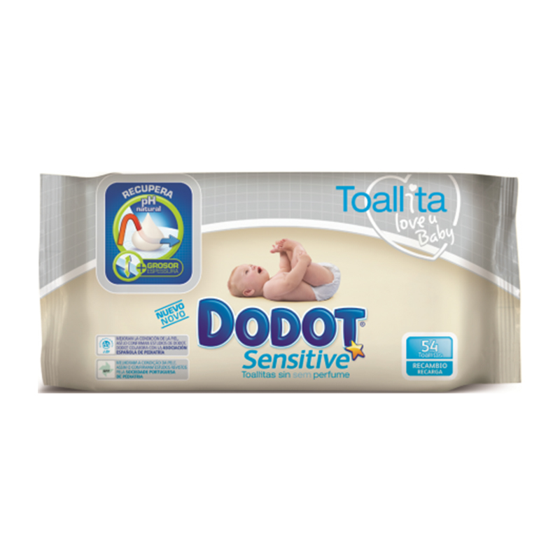 Prueba GRATIS las toallitas Dodot sensitive para bebés »