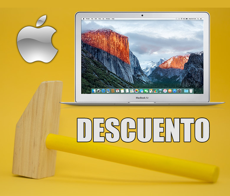 Ofertas Apple, hasta 19% de descuento - Apple Macbook barato por TIEMPO LIMITADO Octubre 2018