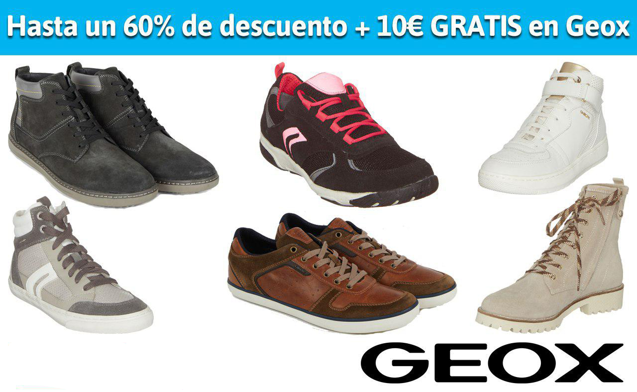 10€ GRATIS al registrarte y grandes descuentos en Geox