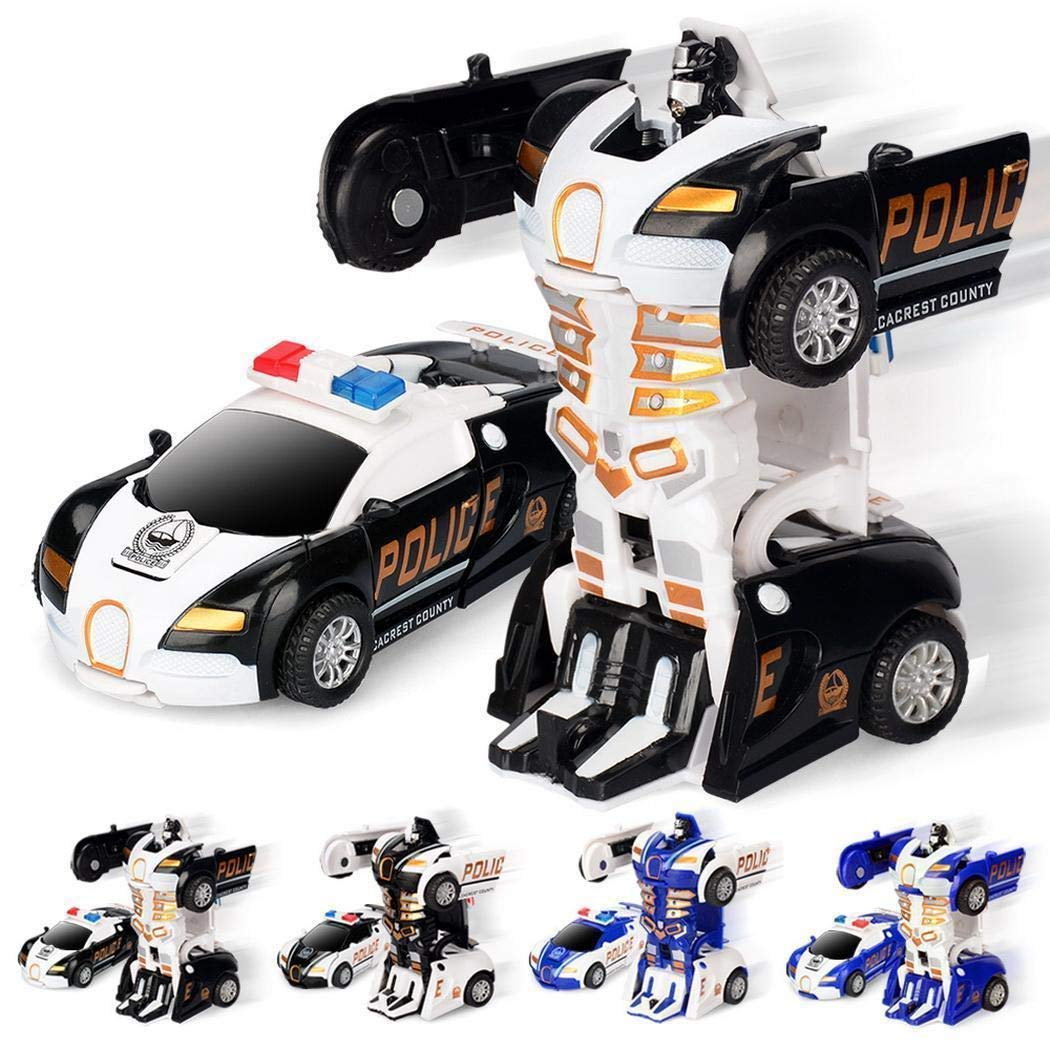 Juguete Manual de Transformers Policia