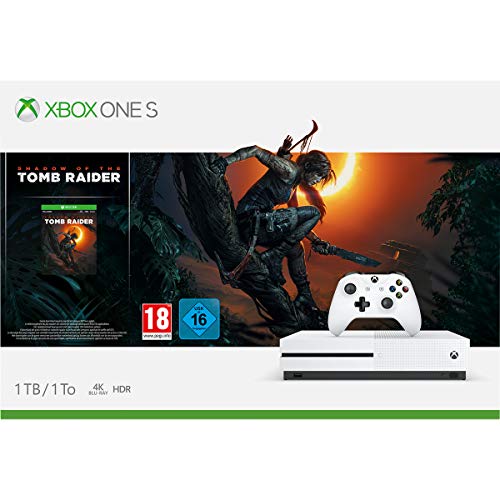 Xbox One S 1TB + Shadow Of The Tomb Raider