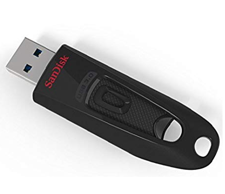 Memoria flash USB 3.0 SanDisk Ultra de 128 GB