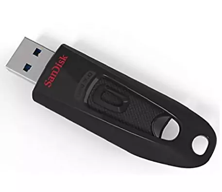 Memoria flash USB 3.0 SanDisk Ultra de 128 GB Memoria flash USB 3.0 SanDisk Ultra de 128 GB