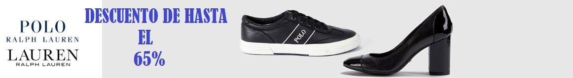 Hasta el 65% en zapatos de Polo Ralph Lauren