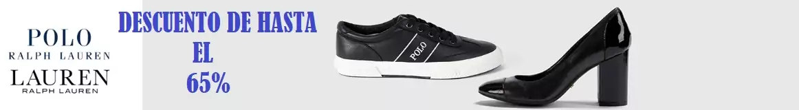 Hasta el 65% en zapatos de Polo Ralph Lauren Hasta el 65% en zapatos de Polo Ralph Lauren