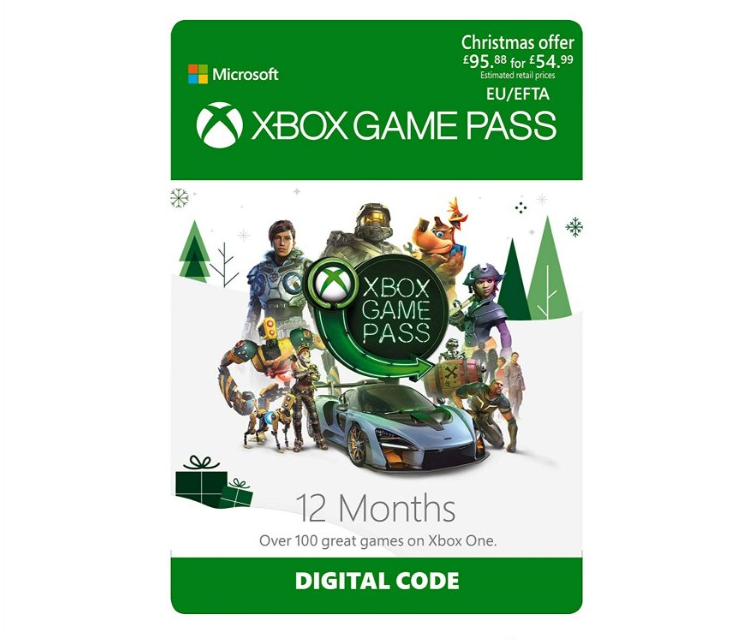 Xbox Game Pass 12 meses