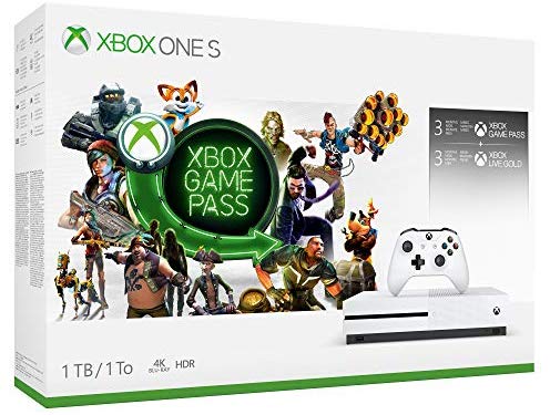 Xbox One S 1TB + 3 meses Gamepass + 3 meses Xbox Live Gold