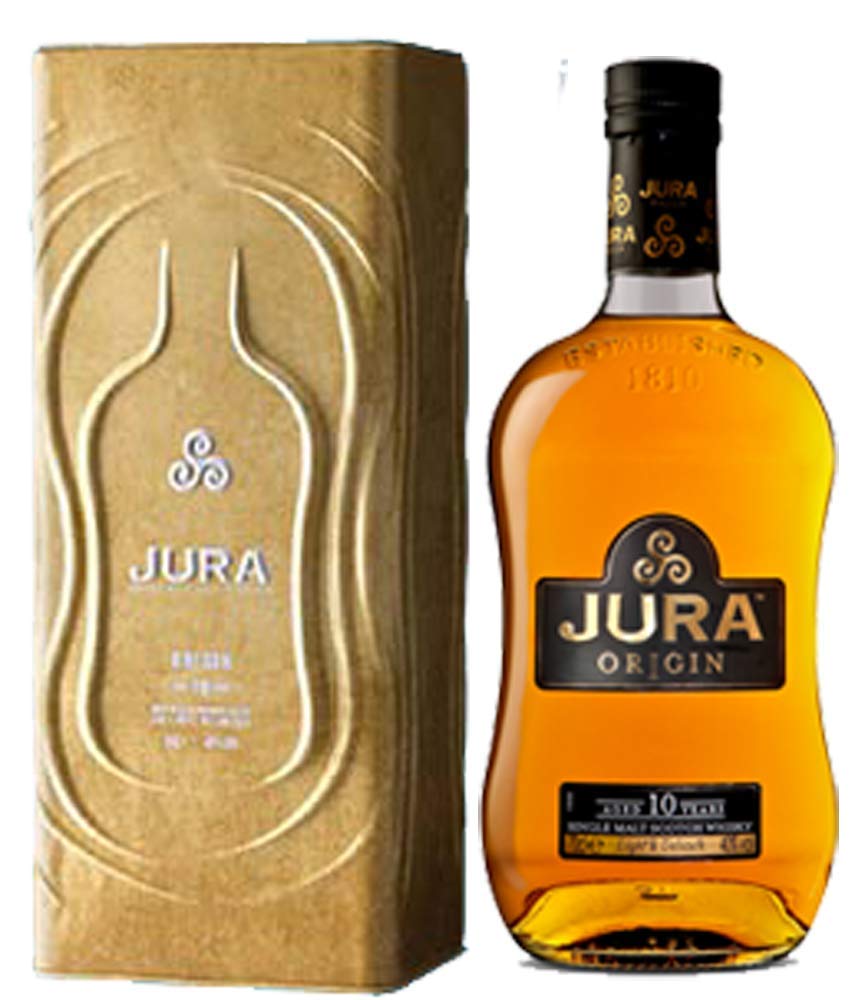 Jura Origin 10Y Whisky de Malta Escocés con Estuche Metálico
