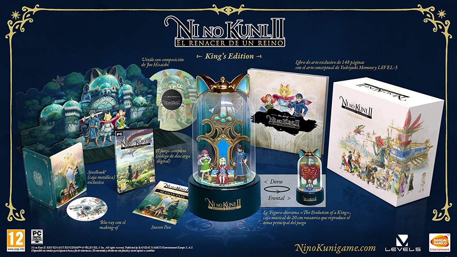 Ni No Kuni II: El Renacer De Un Reino - King's Edition PC / PS4