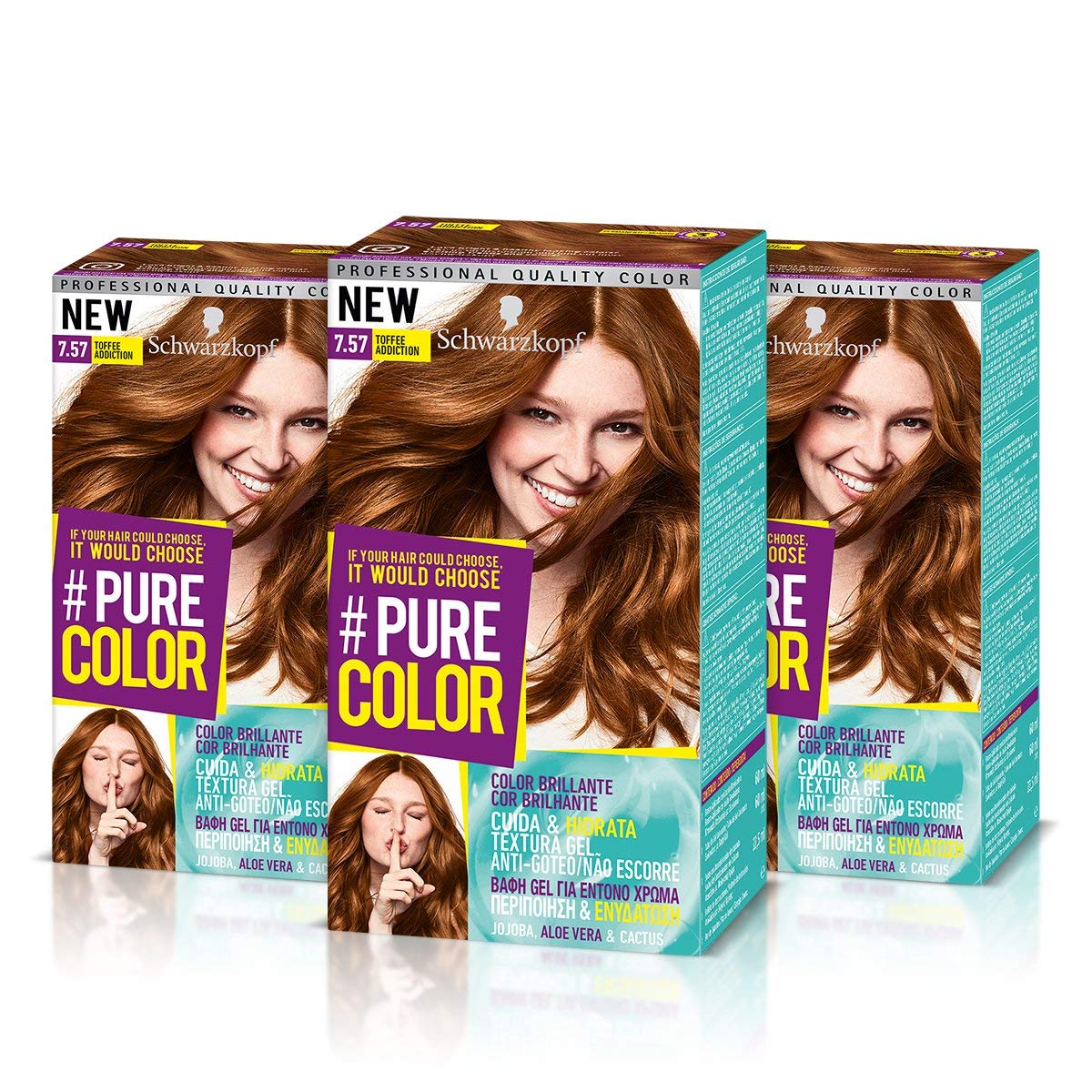 Pack de 3 Tintes Pure Color de Schwarzkopf