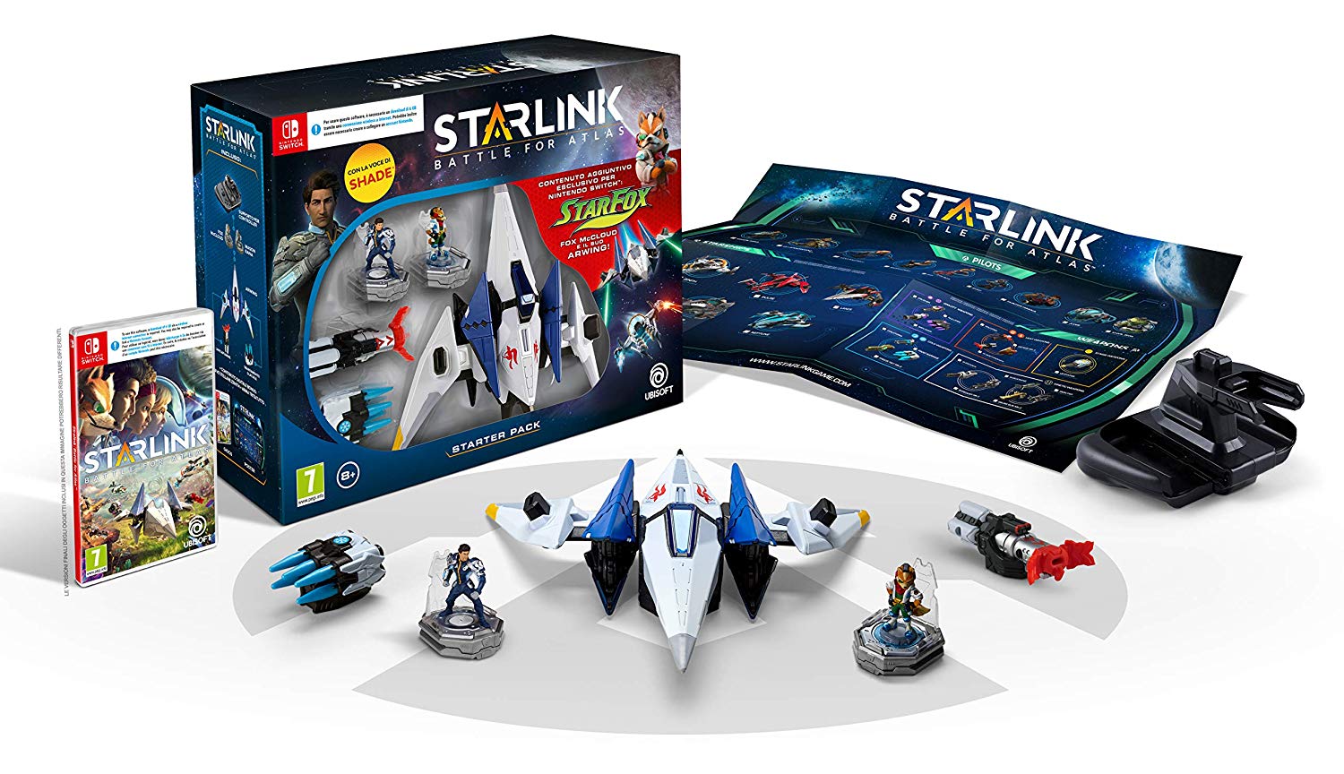 Starlink: Battle for Atlas Starter Pack para Switch (Físico + figuras)