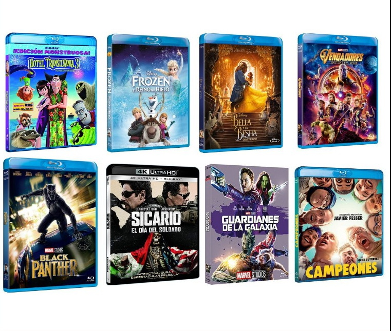 50% de descuento en películas Blu-Ray
