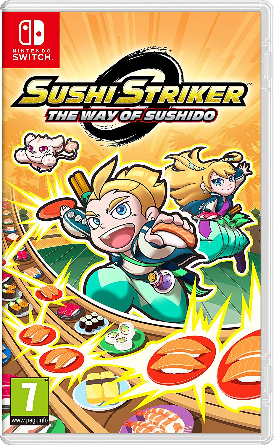 Sushi Striker: The Way Of Sushido para Switch (físico)